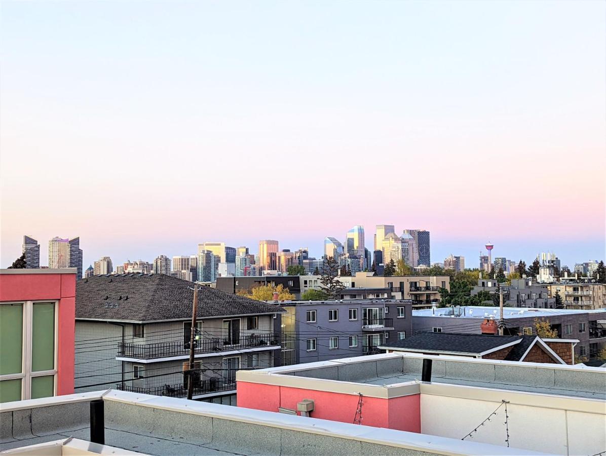 Monki Di Executive Suites - Glas - Luxury Inner City Home 3 Min To Downtown W Private Rooftop Patio Fireplace YYC Exterior foto